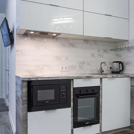 Apartment в аркадии с видом на море ,2спальни,балкон *